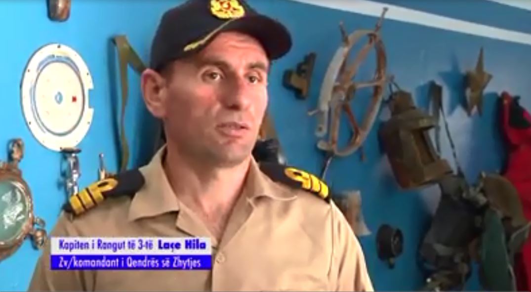 Major Laçe Hila nga Dukati, Zv/Komandanti i Qendrës së Zhytjes Shqiptare dhe një nga…