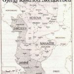 Kufijtë e Shqipërisë në vitin 1837 – sipas shkrimtarit dhe historianit anglez Richard Alfred Davenport.