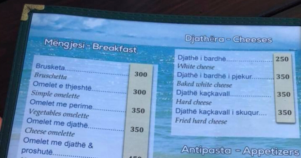 Debati për omletën në jug, moderatorja publikon çmimet live nga Ksamili