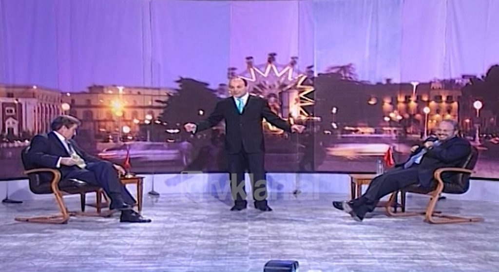 Ja çfarë i tha Nano në sy Berishës në debatin historik tek Fevziu për Jozefina Topallin