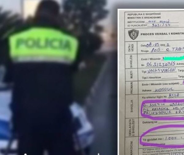 Arr estohet polici ‘gjo bëvënës’: ‘1 mijë lekë për shkeljen, 5 mijë për ‘xhepin’