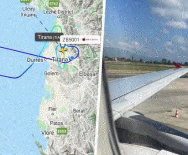 Avioni rikthehet në Rinas pas vetëm 15 minutash fluturim/ ‘Kishte harruar të…’