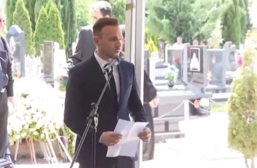 Fjalimi emocionues i djalit të Bujar Nishanit, i jep lamtumirën të atit dhe përmend 3 gjëra që…