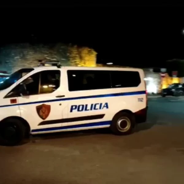 Burrë e grua zihen me gr ushte
