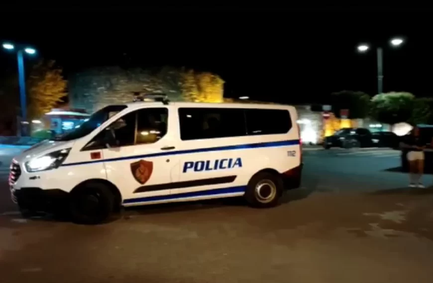 Burrë e grua zihen me gr ushte