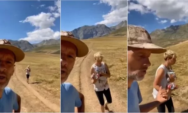 Vajza me au tizëm mbledh kanaçet që pushuesit lanë pas, veprimi i saj duhet të bëjë me turp shumë njerëz normalë