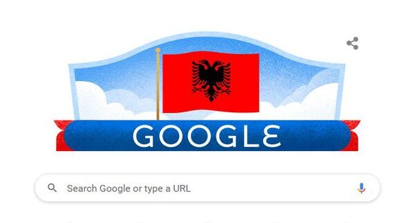 Google uron shqiptarët në festën e pavarësisë