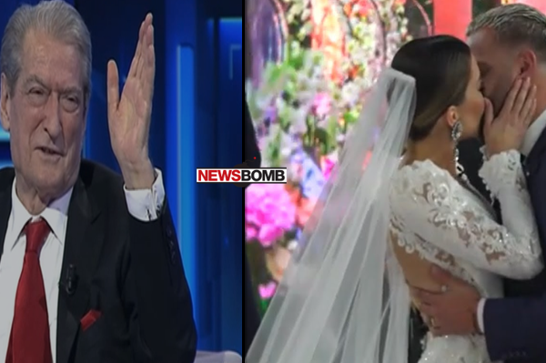Sali Berisha uron Kiarën dhe Luizin për martesën: Të trashëgoheni dhe jetë të lumtur çifti