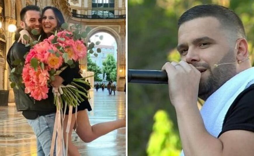 Surpriza e paharruar që Flori Mumajesi i bëri dhuratë Arbanës dhe Eduartit ditën e dasmës