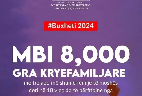 Rama jep lajmin: Mbi 8 mijë gra kryefamiljare do të përfitojnë nga programet e mbrojtjes sociale