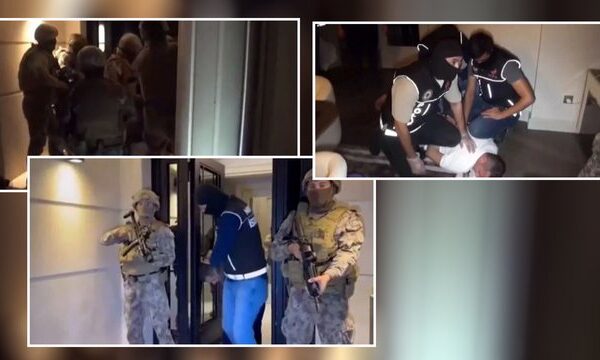 Momenti i arrestimit në Stamboll i të shumëkërkuarit shqiptar