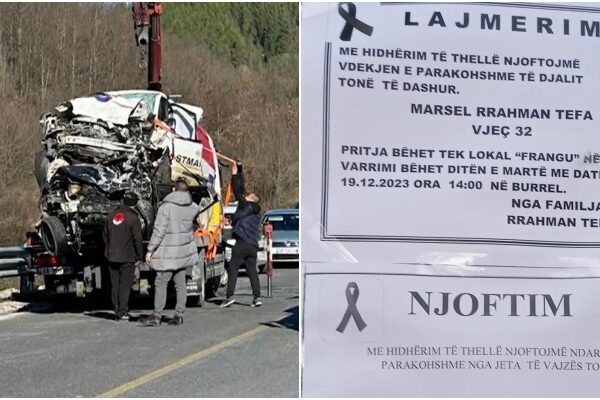 U aksidentuan për vdekje në Rrugën e Arbrit, përcillen për në banesën e fundit dy të rinjtë